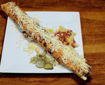 Kaşarlı Mega Tavuk Döner Dürüm (Large) | 260,00